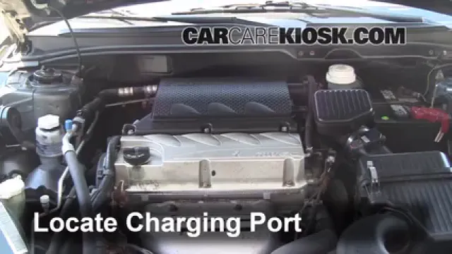 2005 Mitsubishi Galant ES 2.4L 4 Cyl. Air Conditioner Recharge Freon